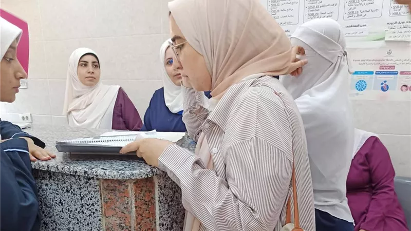 صحة بني سويف تعقد اجتماعًا لمتابعة تطبيق سياسات مكافحة العدوى