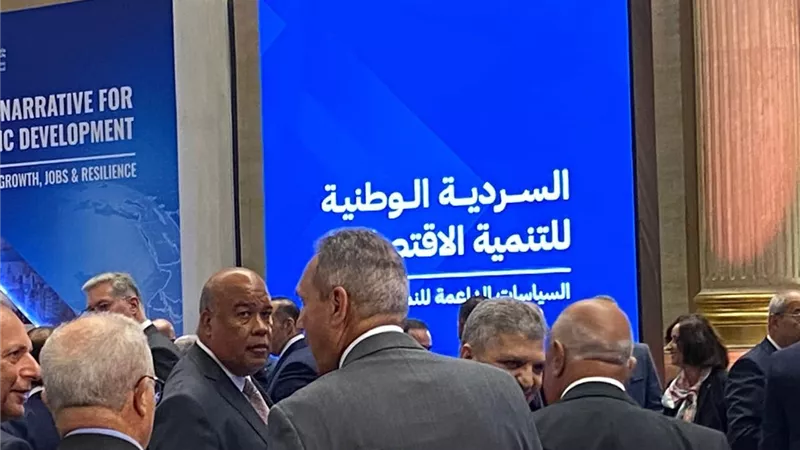 أيمن العشري يشارك في إطلاق السردية الوطنية للتنمية الاقتصادية