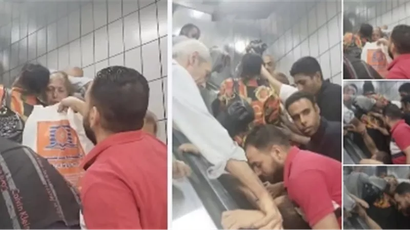 ننشر أسماء المصابين في حادث سقوط راكب على كرسي متحرك من سلم مترو مسرة