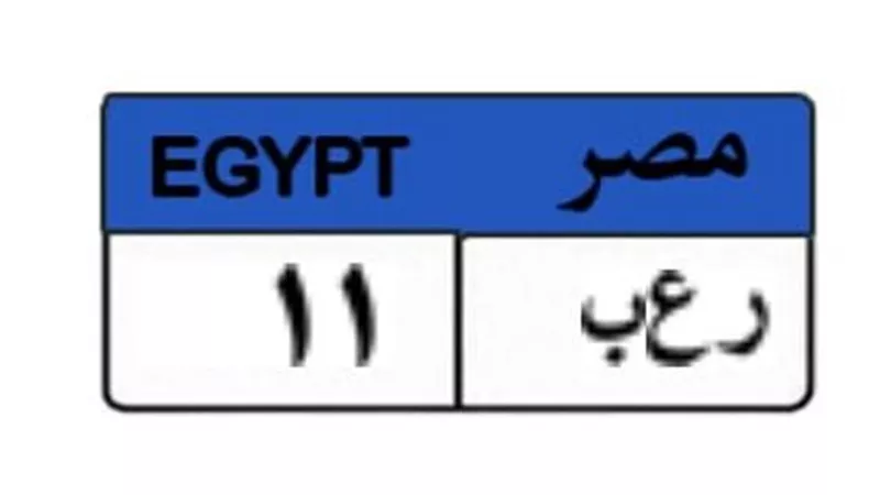 سعرها 600 ألف جنيه.. 4 يتنافسون على لوحة سيارات مميزة
