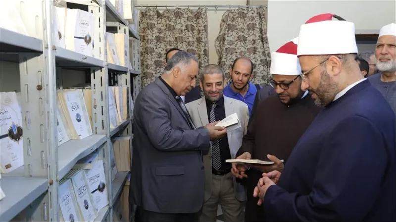 أمين البحوث الإسلامية يفتتح المنفذ الدَّائم لإصدارات الأزهر في أصول الدين طنطا