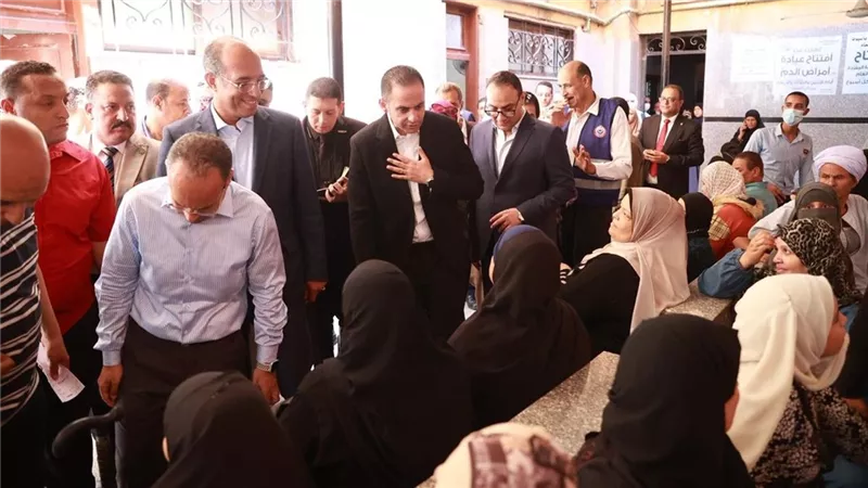 الصحة: متابعة ميدانية لمستشفى أسيوط العام ومركز الوليدية الطبي