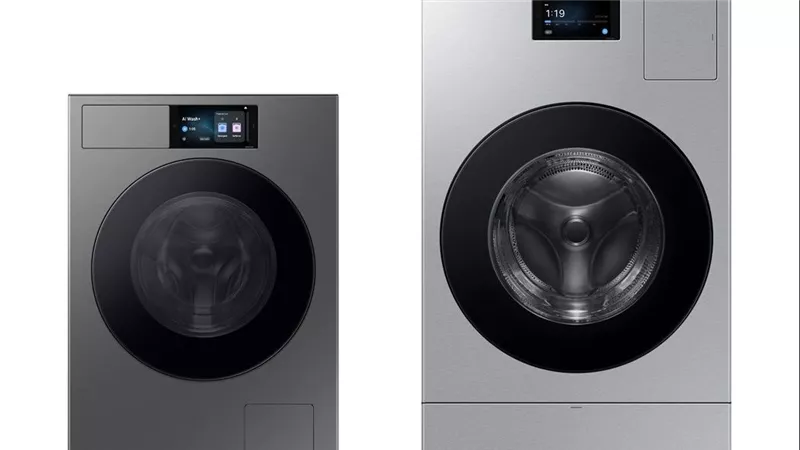 سامسونج تكشف تفاصيل مهمة عن الغسالة الجديدة Bespoke AI Washer