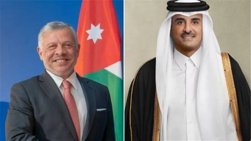 الملك عبد الله الثاني في اتصال للأمير تميم: أمن قطر جزء لا يتجزأ من الأردن