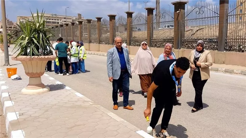 بمشاركة الطلاب .. جامعة بنها تتجمل استعدادًا للعام الجامعي الجديد