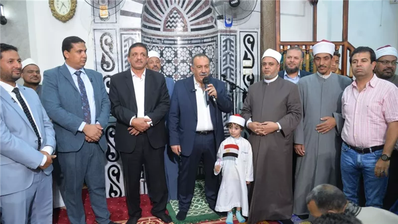 محافظ أسيوط يفتتح مسجد 