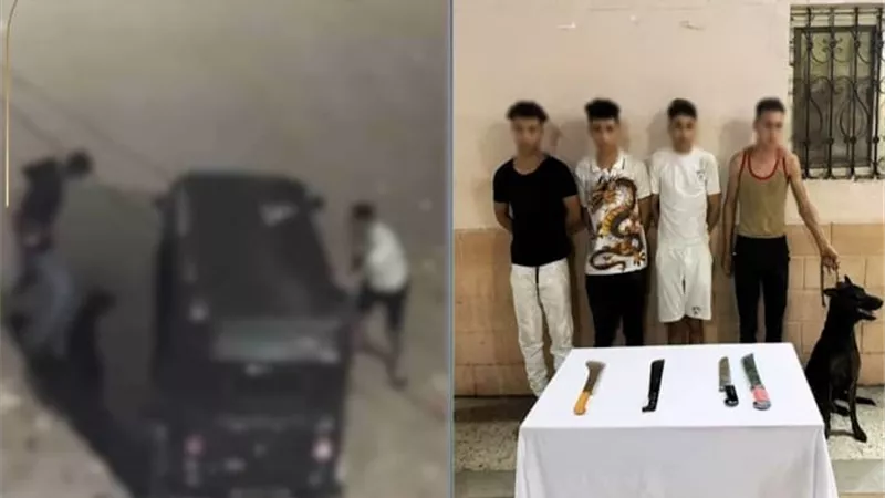 بسبب المزاح.. ضبط طرفي مشاجرة بالأسلحة البيضاء وكلب شرس في الهرم 
