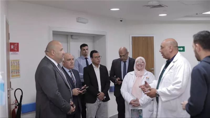 وكيل  صحة القليوبية يتفقد قسم الحروق بمستشفى الناس لمتابعة مستوى الخدمة
