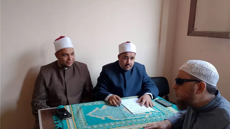 أوقاف بنى سويف تواصل عقد اختبارات المتقدمين للالتحاق بالمراكز الثقافية