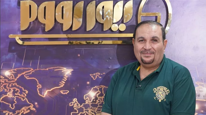 الماكيير السينمائي سيد طلعت في ندوة بموقع نيوز رووم