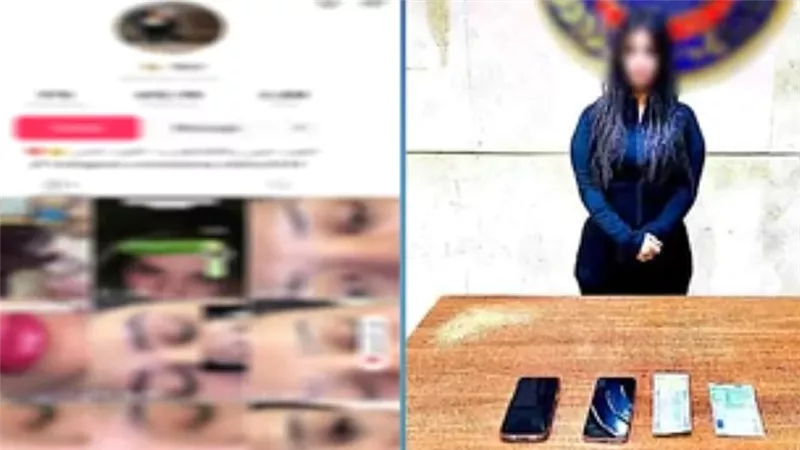ضبط صانعة المحتوى «أنتكا» بالدقهلية بسبب نشر مقاطع خادشة للحياء