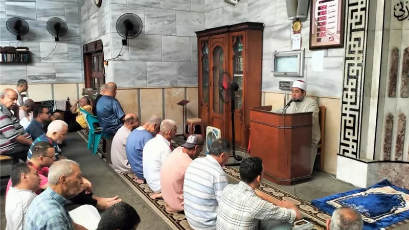 مساجد بورسعيد تتلألأ بالمقارئ القرأنية ومجالس الصلاة على النبيﷺ 