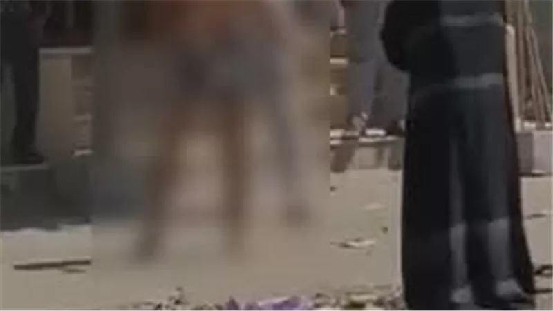 انتشار فيديو صادم لواقعة منع مصلين من دخول مسجد بدمياط بأسلحة بيضاء