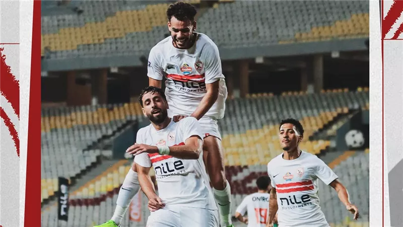 عدي الدباغ يسجل هدفه الثالث بقميص الزمالك في مرمى الجونة