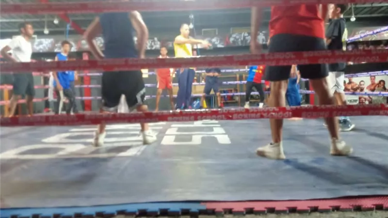 تنفيذ مشروع البطل الأولمبي في لعبة الملاكمة بمركز شباب فيصل في السويس