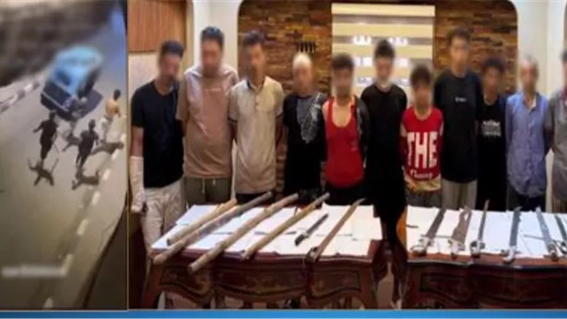 معركة بالأسلحة البيضاء تهز الغربية.. والداخلية تكشف التفاصيل الكاملة| فيديو