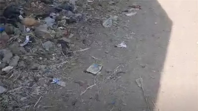 القمامة تحاصر مدارس 