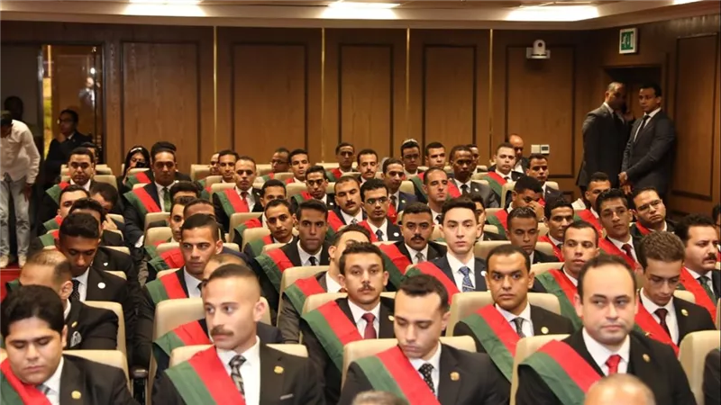 أعضاء النيابة العامة الجدد يؤدون اليمين القانونية أمام وزير العدل 