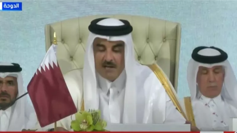 أمير قطر: العدوان الإسرائيلي على الدوحة استهدف جهود الوساطة في حرب غزة
