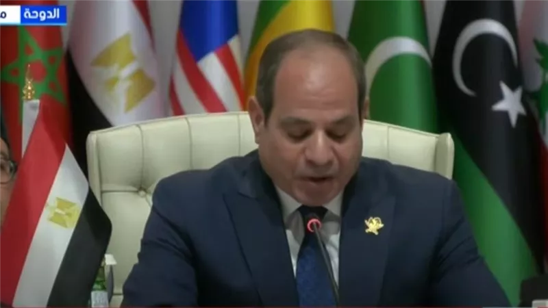 الرئيس السيسي: لن نقبل بالاعتداء على سيادة دولنا ولن نسمح بإفشال جهود السلام 