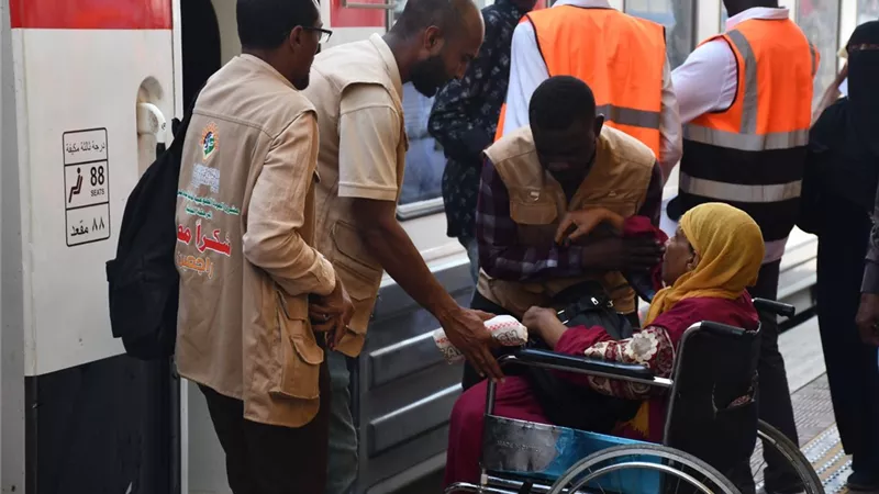 السكة الحديد تسير الرحلة السادسة عشر ضمن مبادرة العودة الطوعية للأشقاء السودان