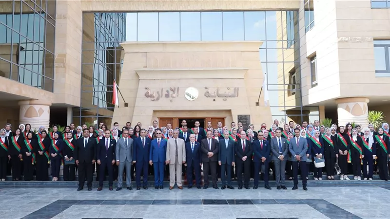 رئيس النيابة الإدارية للمعاونين الجدد: النزاهة سلاحكم لحماية المال العام