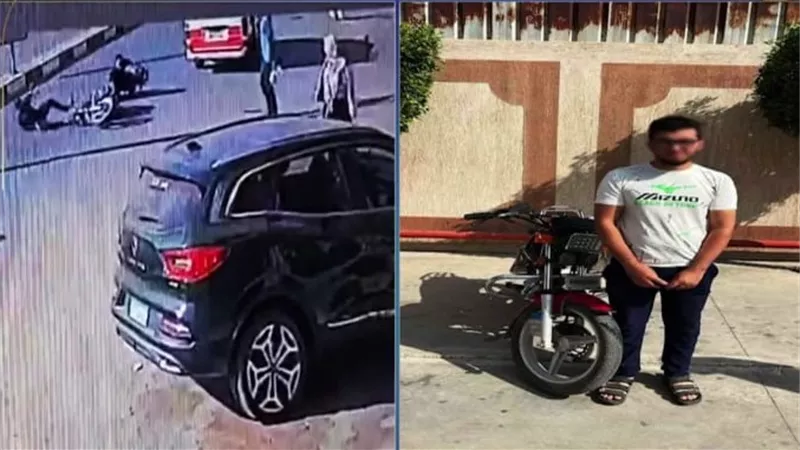 يسير عكس الاتجاه.. ضبط طالب صدم آخر بدراجة البخارية بطنطا 
