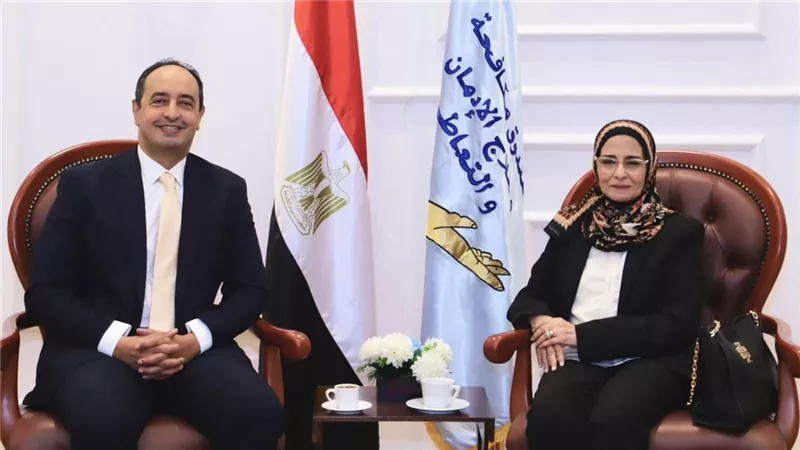مدير صندوق مكافحة الإدمان يبحث مع حقوق الإنسان بوزارة العدل تعزيز التعاون