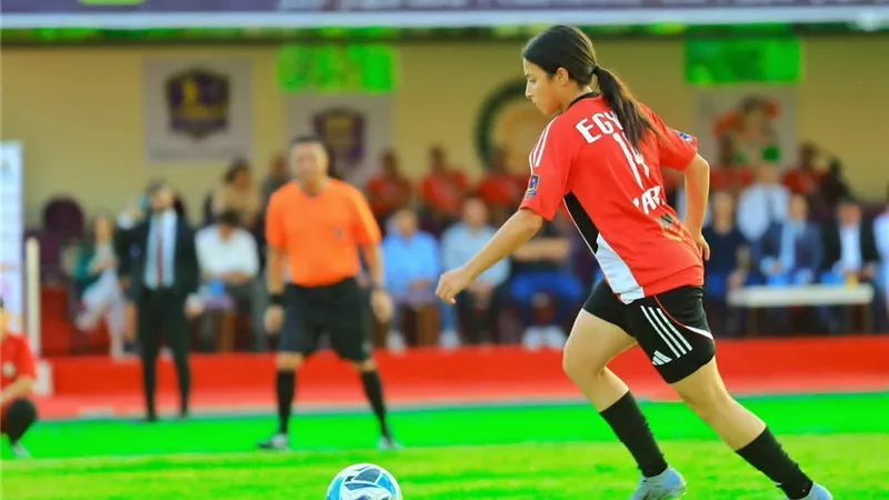 منتخب سيدات الميني فوتبول يحقق فوزا كبيرا على باكستان 