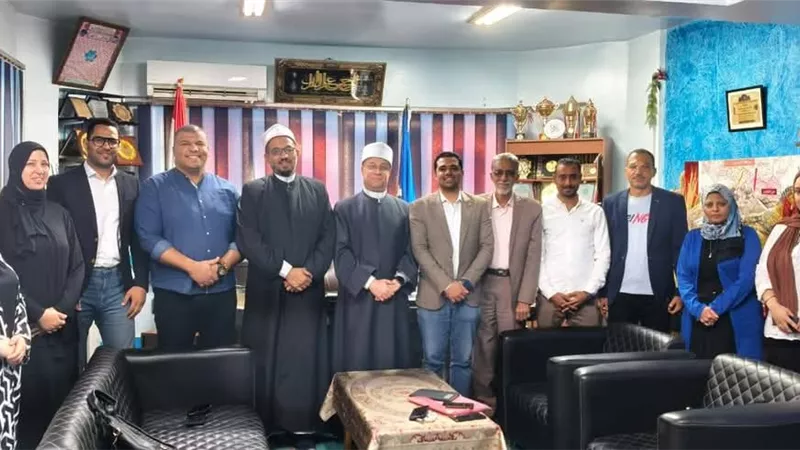 وكيل وزارة الأوقاف بالسويس يستقبل وفد اتحاد “بشبابها” لإطلاق مبادرة صحح مفاهيم