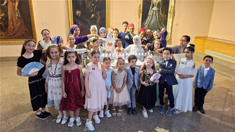  ختام فعاليات البرنامج الصيفي للوعي الأثري للأطفال بمتحف المركبات الملكية
