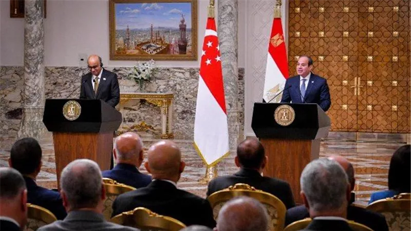 خبير اقتصادي: زيارة رئيس سنغافورة لمصر تفتح آفاقًا استثمارية واعدة