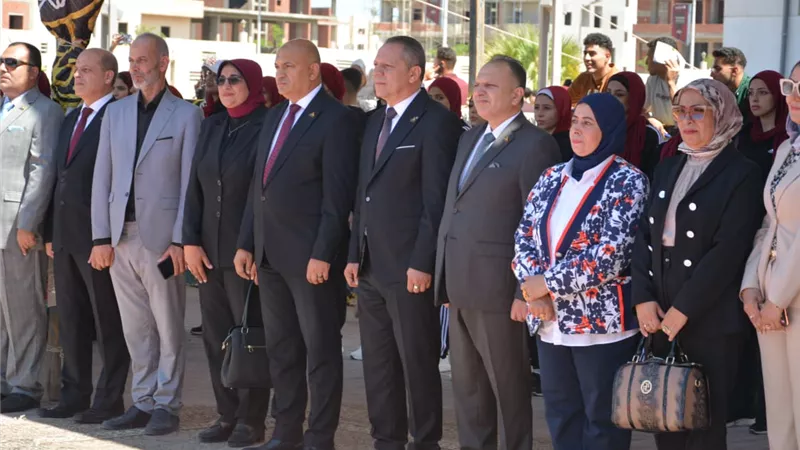 جامعة دمياط تحتفي باستقبال طلابها الجدد للعام الجامعي الدراسي الجديد