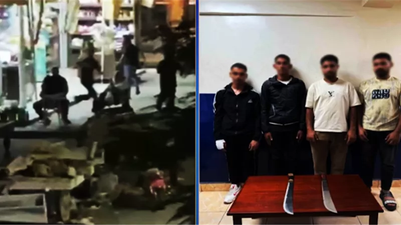 مشاجرة بالأسلحة البيضاء ببورسعيد.. الأمن يضبط طرفي النزاع بعد تداول فيديو صادم