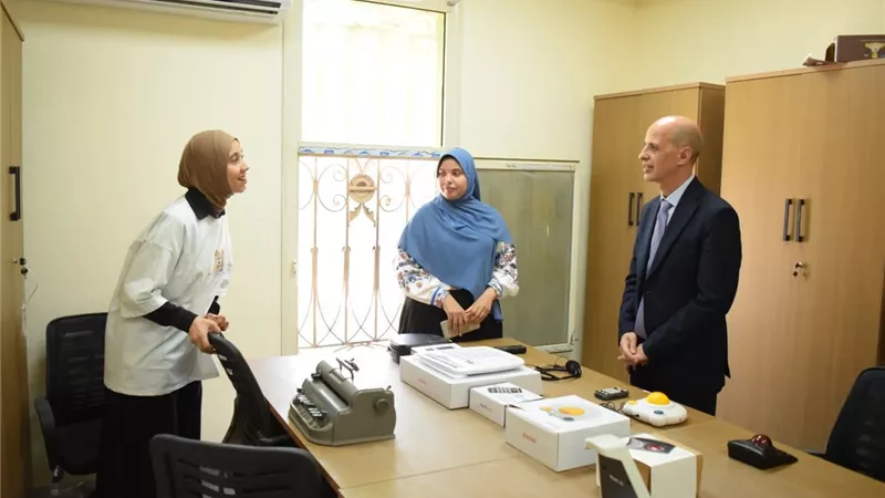 جامعة بني سويف: دعم كامل وتكافؤ فرص لطلاب ذوي الإعاقة