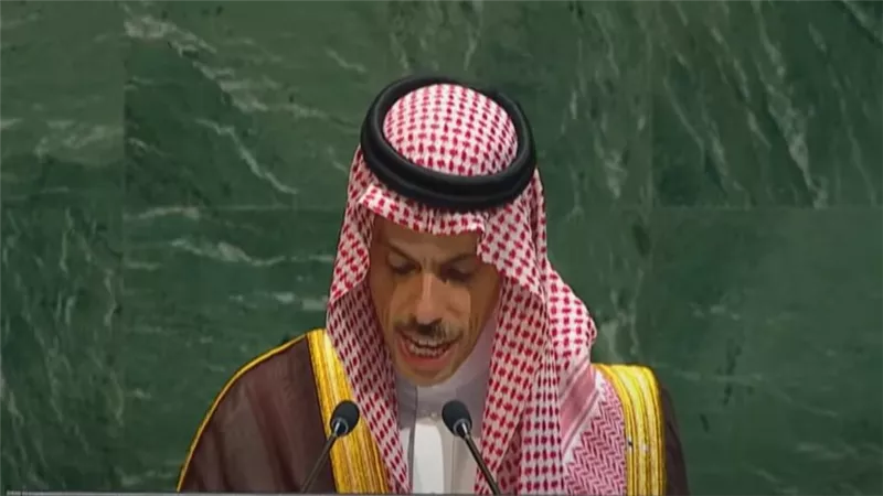 وزير الخارجية السعودي: على العالم أجمع إنصاف الفلسطينيين