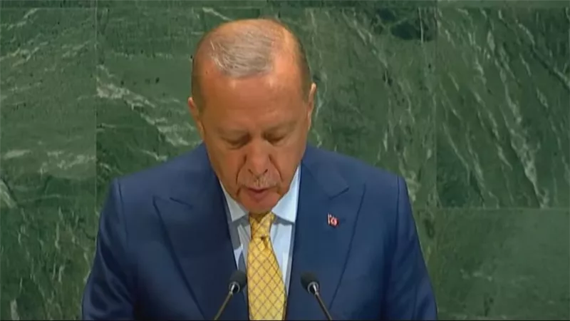 أردوغان: إسرائيل تهدد منطقة الشرق الأوسط وفلسطين قضية عالمية  