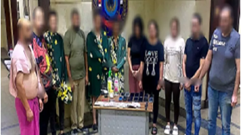 ضبط نادٍ صحي غير مرخص يمارس أعمالًا منافية للآداب بمدينة نصر