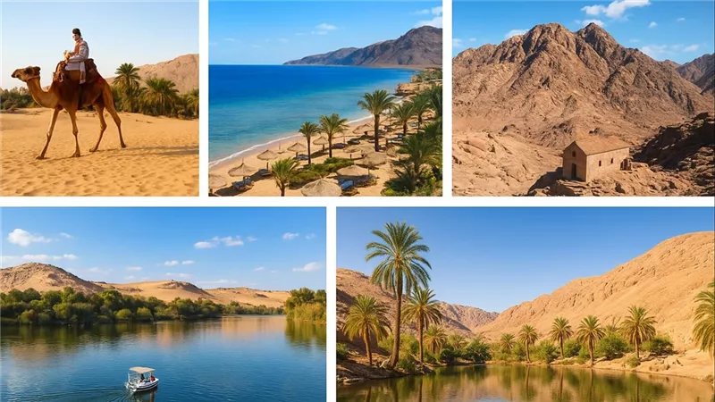 رحلات داخل مصر.. 5 أماكن ساحرة بعيدًا عن الزحام..تفاصيل