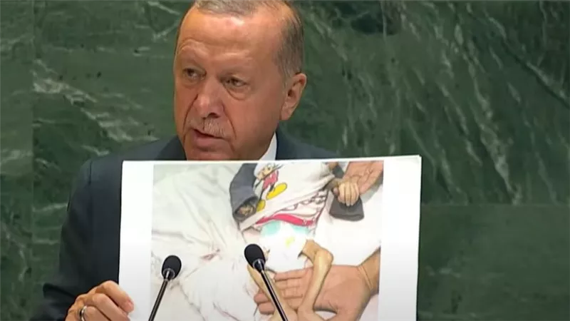 أردوغان يرفع صورة مأساة غزة أمام الأمم المتحدة: إنها الحياة اليومية في القطاع 