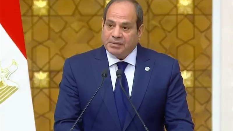 السيسي: نرحب باعتراف الدول بدولة فلسطين.. وحل الدولتين هو الخيار الوحيد للسلام