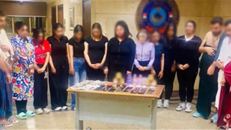 سقوط شبكة آداب داخل نادٍ صحي غير مرخص يروج لممارسة الرذيلة بالقاهرة
