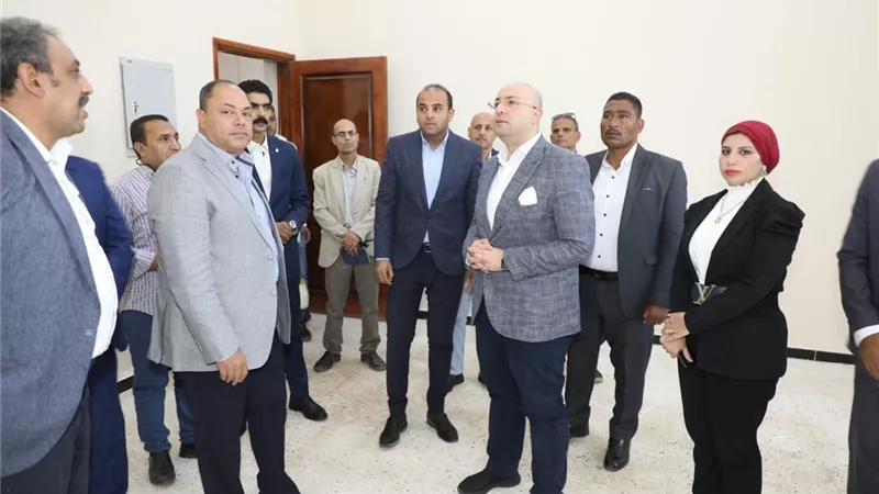 تفاصيل زيارة محافظ بني سويف ورئيس هيئة تنمية الصعيد للمجمع الصناعي