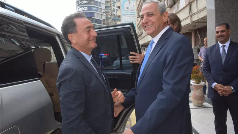 محافظ الغربية يستقبل السفير الفرنسي لبحث التعاون المشترك بين الجانبين