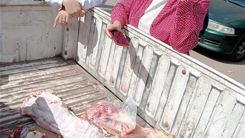 جولة تفقدية لمجازر كفر البطيخ وفارسكور وكفر سعد للتأكد من سلامة اللحوم