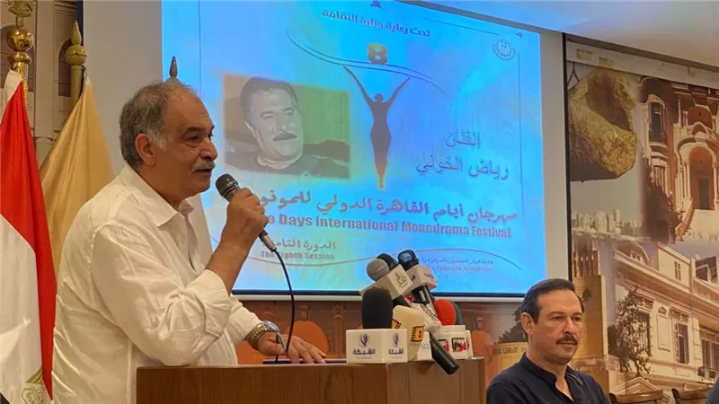 رياض الخولي يوجه الشكر لوزير الثقافة ويعلن توليه رئاسة المهرجانات القادمة