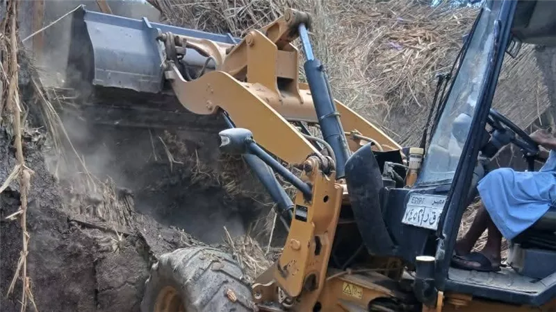 لعدم استيفاء ملفات التصالح تواصل حملات إزالة مخالفات البناء بالمنوفية
