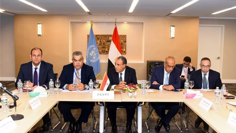 ‎عبد العاطي يلتقي قيادات اللجنة اليهودية الأمريكية على هامش أعمال مجلس الأمم