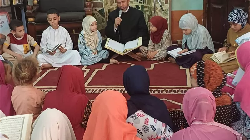 متابعة ميدانية للمساجد .. أوقاف بنى سويف تنظم مقراة للجمهور