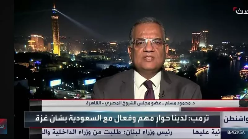 محمود مسلم: السلام خيار استراتيجى لمصر .. لكنها مستعدة للحرب بكل قوة